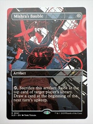 Mishra's Bauble MTG Secret Lair Ultimate Pencil Rare NM x1 - Magic Card