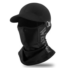 WEST BIKING Winter Cycling Cap Face Mask Windproof Motorcycle Headgear Hat Brim