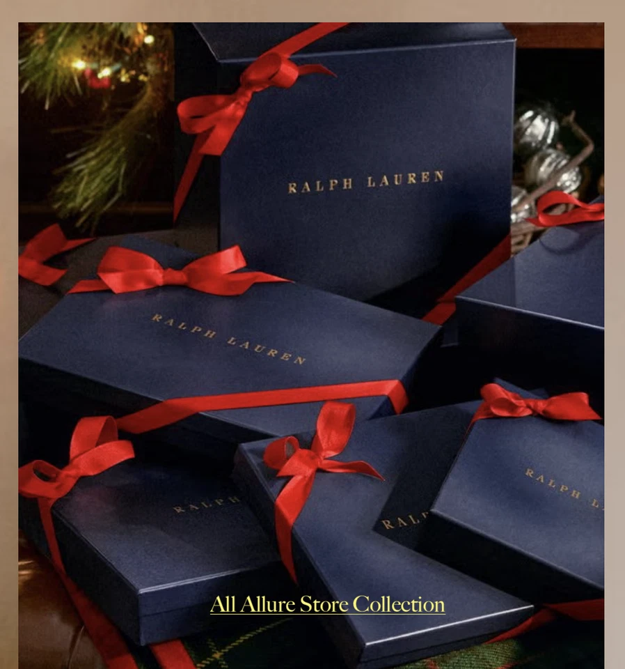 BN Polo Ralph Lauren Bolsa de Regalo ~ Caja de Regalo ~ Cajas de Almacenamiento ~ BOLSA DE COMPRAS Elige el tamaño Foto 2 de 3