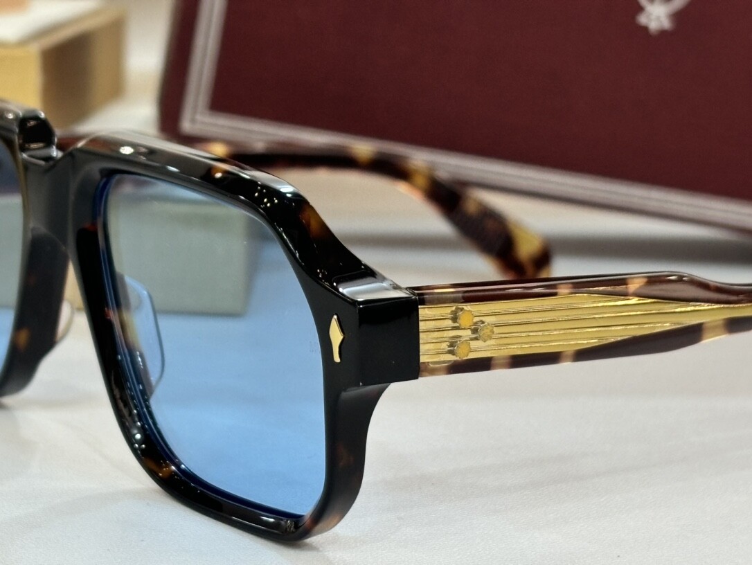 JMM CHALLENGER Square Sunglasses Handmade Japan Acetate  display picture 1