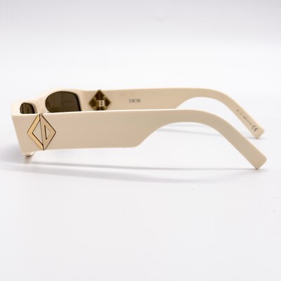 NEW DIOR CD DIAMOND S1I 50F0 IVORY UNISEX SUNGLASSES CD  display picture 3