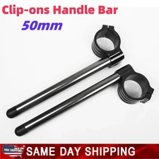 Normal 50mm Fork Clip-ons Handle Bar For Honda CBR1000RR 2004-2010/ RC51 2000-06