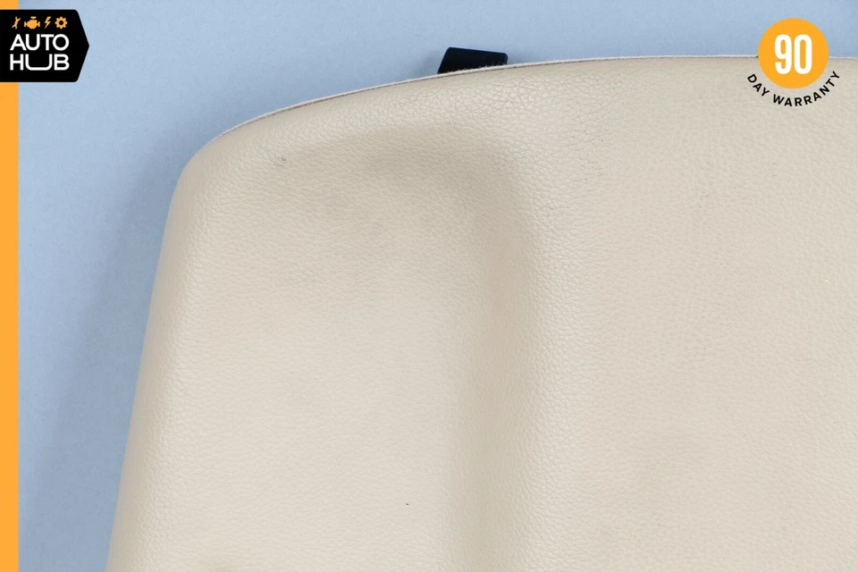 03-06 Mercedes W220 S430 S500 Asiento Delantero Trasero Cubierta Bolsillo Beige OEM Foto 2 de 4