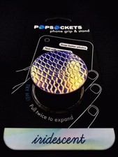 PopSockets Iridescent Snake Golden Pink Shiny Pattern PopSocket Pop Socket Phone