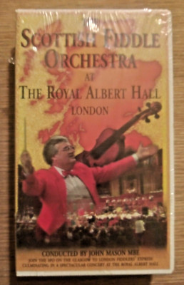 New Scottish Fiddle Orchestra Royal Albert Hall London Live Performance VHS Tape