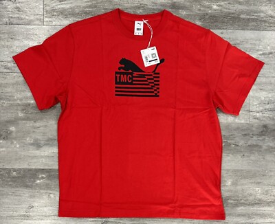 Puma x Nipsey Hussle TMC The Hustle Way T-Shirt Red Men's Size