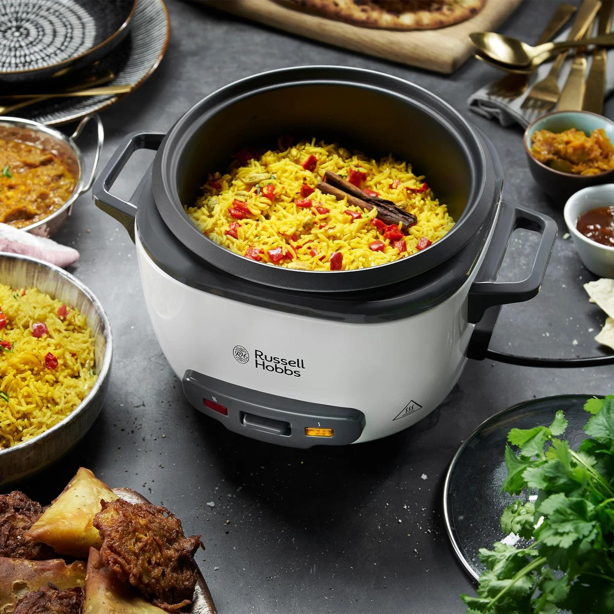 Russell Hobbs Rice Cooker & Steamer 2L with Auto Keep Warm