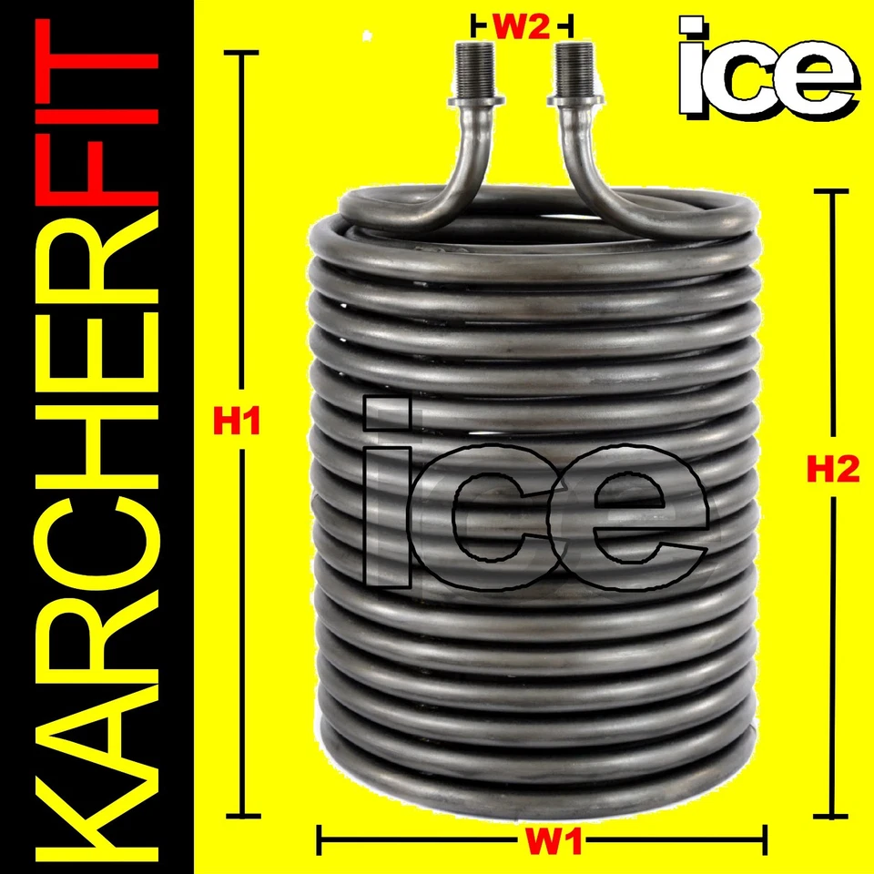 KARCHERFIT KARCHER HDS 70 580 650 HEATING ELEMENT STEAM BOILER BURNER HEATER EXCHANGER COIL