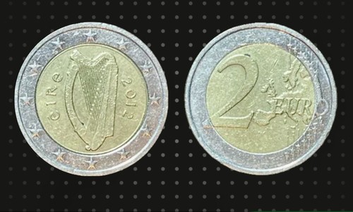 Ireland ๐ฎ๐ช 2012 โฌ2 Euro Bi-Metallic (Celtic Harp) HIGH GRADE-Combined Shipping - Picture 3 of 4