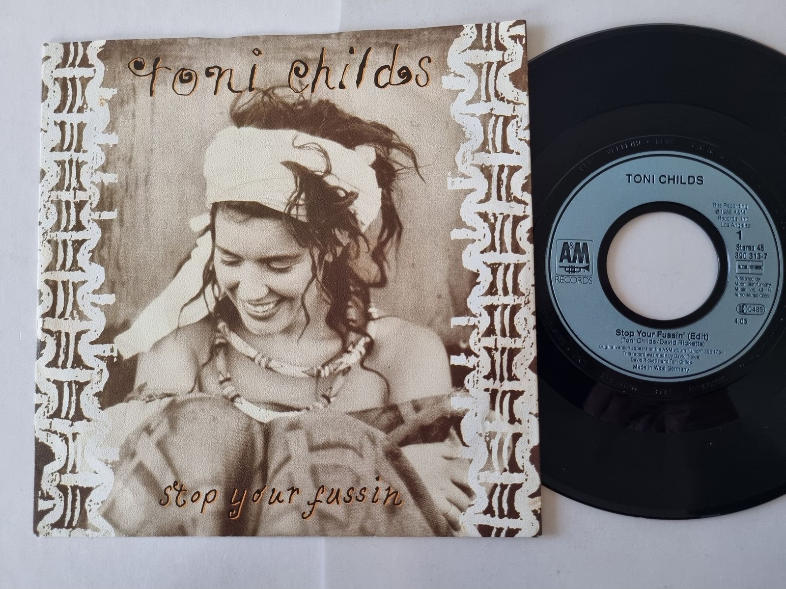 Toni Childs - Stop Your Fussin' (Edit) 7'' Vinyl Germany