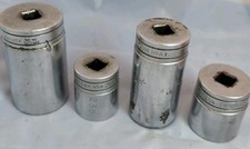 4 Snap-on 12 Drive Sockets S461 Sw-28m Ts381 Tw401 28mm 1-14 1-316 1-716
