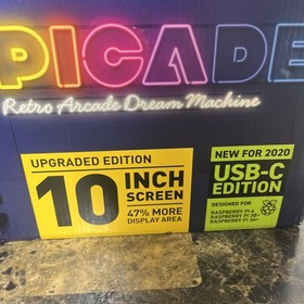 Pimoroni Picade 10-inch UPGRADED Edition - Brand New Sealed Raspberry Pi Arcade