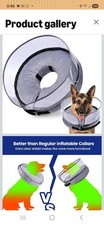 Dog Cone, Inflatable Dog Cone After Surgery Large Breeds, Soft Surgery Collar XL