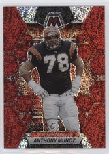 2023 Panini Mosaic Red Sparkle Prizm Anthony Munoz #45 HOF 0s9t