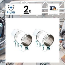 2x ORIGINAL® Fa1 Rohrverbinder, Abgasanlage für VW GOLF IV UP! GOLF V POLO VI