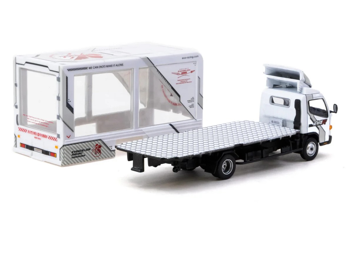 Tarmac Works 1:64 Mitsubishi Fuso Canter EVA Racing Mobile Display
