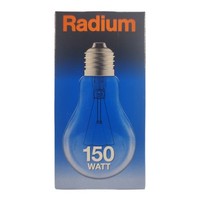 Radium 150W E27 GlüHbirne Klar Kein Led 230V GlüHlampe Birne Lampe Neu & Ovp