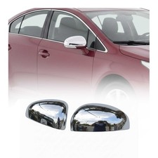 Spiegelkappen Spiegelabdeckung für Toyota Avensis 2008-2015 Edelstahl Chrom