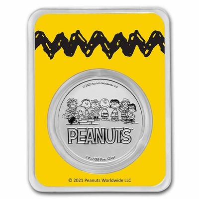 Peanuts® Snoopy & Woodstock Pot-o-Gold 1 oz Colorized Ag Round | eBay