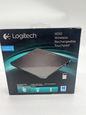 Logitech Rechargeable Touchpad T650 Wireless USB Black MPN T650