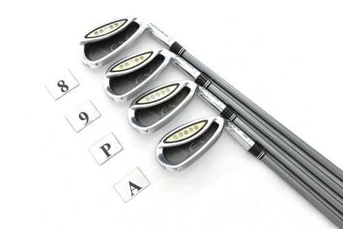 8pcs Taylormade RAC CGB Iron Set 4-5-6-7-8-9-PW-AW Flex Regular MAS2 RH Irons - Picture 6 of 15