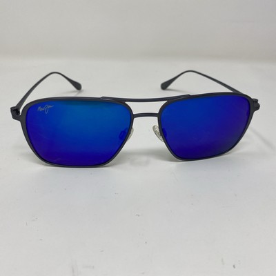 MAUI JIM BEACHES MJ541-27A Gunmetal/ Blue Hawaii POLARIZED AUTHENTIC Japan /N35