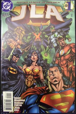 JLA 1-125 DC COMICS SET COMPLETE JUSTICE LEAGUE OF AMERICA MORRISON 1997 VF/NM