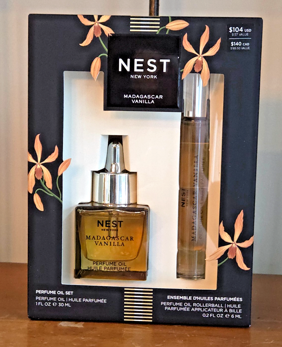 Nest New York Madagascar Vanilla Perfume Oil Set 1. fl oz