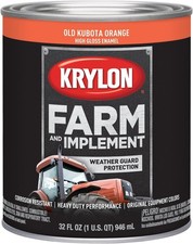 Krylon 2033 Old Kubota Orange Farm & Implemen...