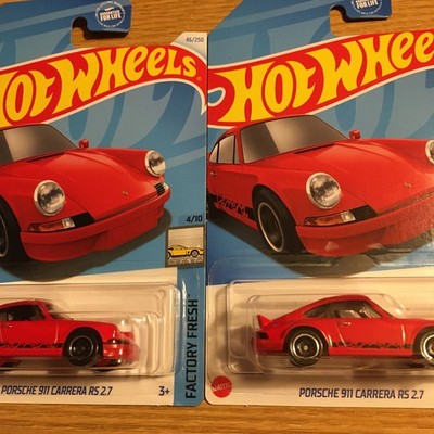 新品 TACHIKARA FLASHBALL 7号 Hot Red HOT WHEELS 2024 #46 RED PORSCHE 911 CARRERA RS 2.7 LOT OF 2 | eBay
