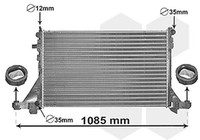 HeizköRper, KüHlung Motor 43002560 VAN Wezel FüR Renault Opel Nissan
