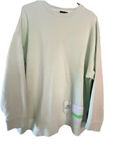 Nike Long Sleeve Oversized Sweatshirt Women's Size XSmall Light Green