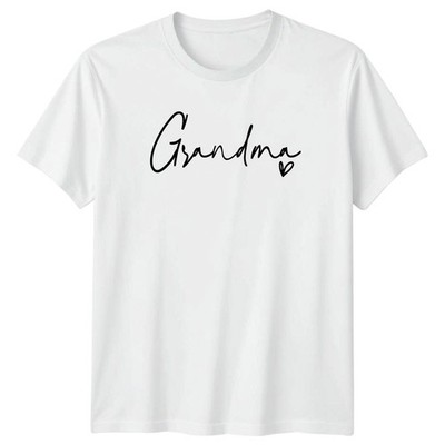 Oma Damen T-Shirt Oma Familie Muttertag Geschenk für Sie