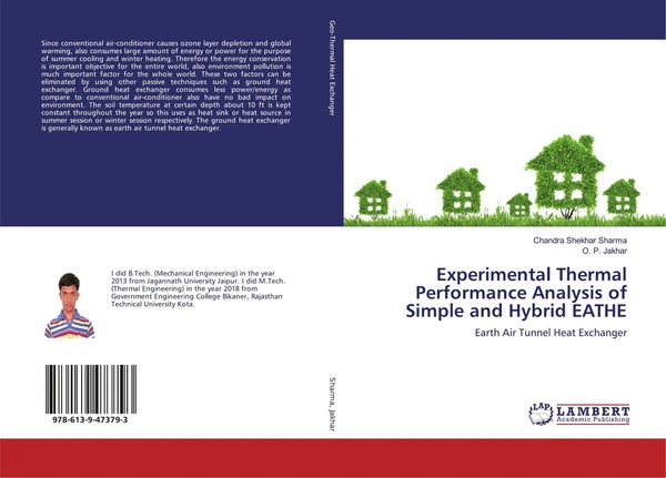 Experimental Thermal Performance Analysis Of Simple And Hybrid Eathe Taschenbuch-image