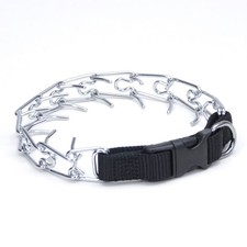 Coastal Pet Titan Easy On Dog Prong Training Collar With Buckle Durable Metal Tr