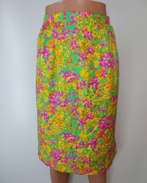 Women Boden Skirt Green Viscose 40 / L / 48