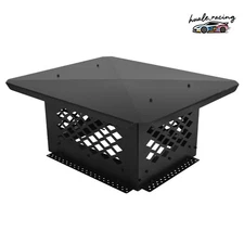 Outside 13" x 17" Chimney Cap Flue Caps Fireplace Chimney Cover Mesh Flue Covers