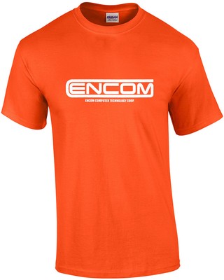 Encom - Encome Computer Technology Corp. Tron 80's T-shirt
