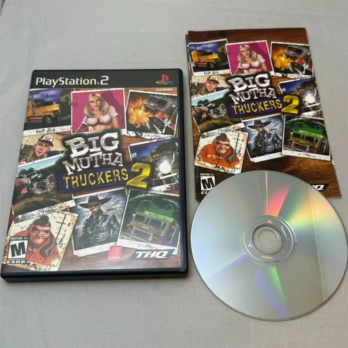 Big Mutha Truckers 2  (Playstation 2 PS2) CIB! TESTED!