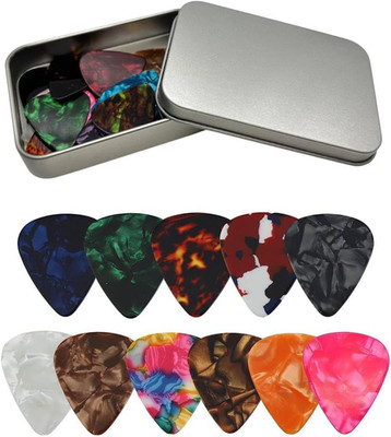 Plektren Plektrum 24Stück 0.46Mm-Dünn 0.71Mm-Medium 0.96Mm-Heavy,Plectrum Für Ak