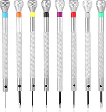 8PCS Mini Watch Screwdriver Set, Jewelers Screwdriver Set for Watch Repair, 0...