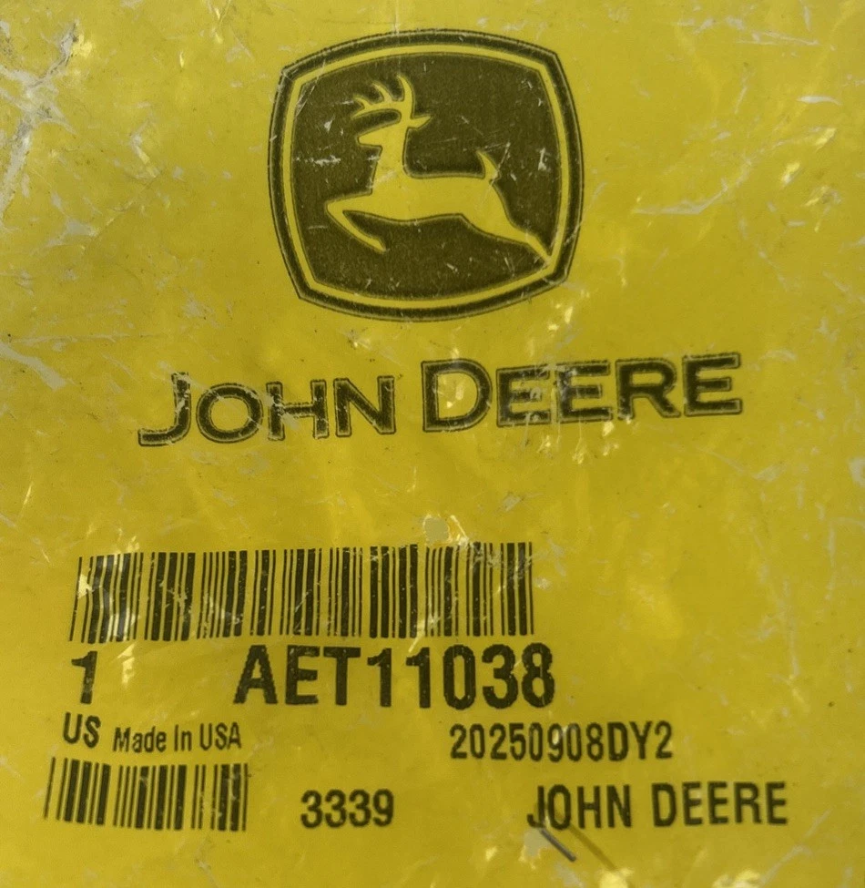 John Deere AET11038 OEM 8-Tooth Splined Coupling Reel Mower photo 2