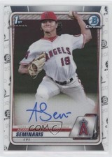 2020 Bowman Draft Chrome Draft Picks Auto Adam Seminaris #CDA-ASE Auto ib6