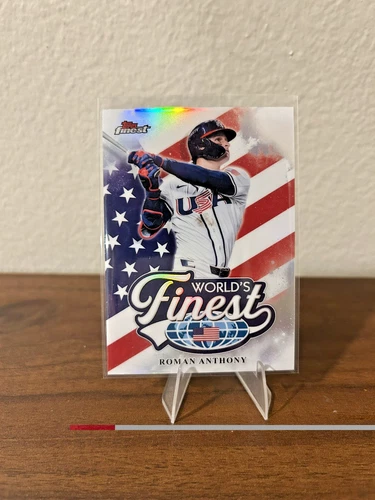 2026 Topps Finest Roman Anthony Refractor (RAW)
