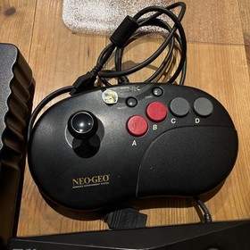 SNK Neo Geo CD Top Loader Console 2 Controllers For Parts Japan A0740