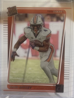 2023 Chronicles Draft Picks Clearly Donruss #45 Tank Bigsby ROOKIE JAGUARS EAGLE