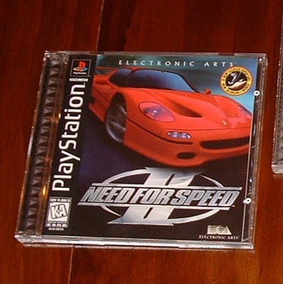 PlayStation 1 PS1 Need for Speed II Video Game Black Label CIB NM/M