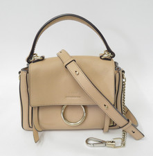 Autentica borsa a mano a tracolla Chloe Faye Day in pelle a 2 vie I#52060