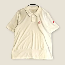 Outrigger Canoe Club x Florence Marine X Polo Shirt Mens Medium White Airtex