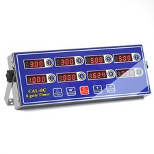 8 Channel Digital Kitchen Timer Clock Reminder Cooking Commercial Loud Ring A...